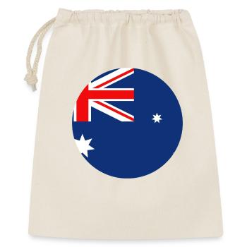 Manche du drapeau australien - Sac cadeau 40 x 50 cm - nature - Devant