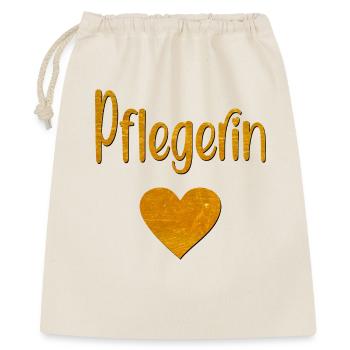Nurse Heart - Gift Bag 40 x 50 cm - nature - Front
