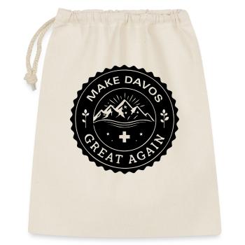 RENDS DAVOS GRAND À NOUVEAU - Sac cadeau 40 x 50 cm - nature - Devant