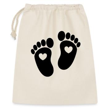 Baby feet - Gift Bag 40 x 50 cm - nature - Front