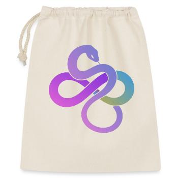 Colorful Infinity Loop - Gift Bag 40 x 50 cm - nature - Front