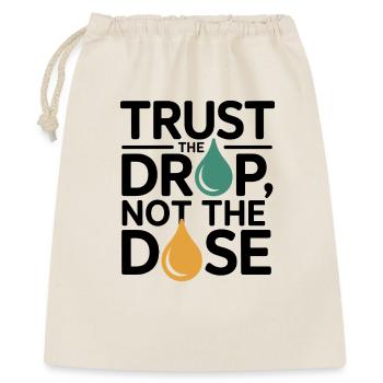 Homeopathy Trust The Drop Not Dose Professional  - Gift Bag 40 x 50 cm - nature - Front
