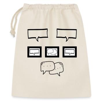 LE SILENCE - Gift Bag 40 x 50 cm - nature - Front