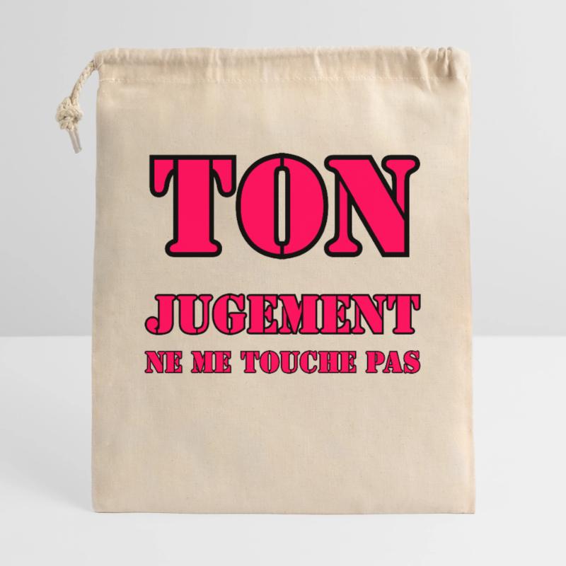 YOUR JUDGMENT DOES NOT AFFECT ME. Gift Bag 40 x 50 cm