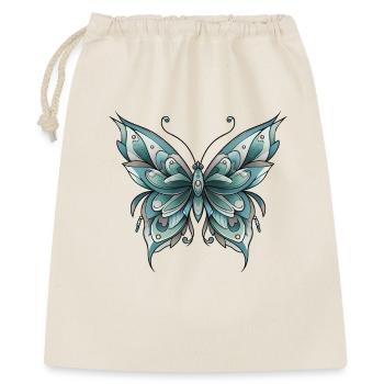 Neo Traditional Butterfly - Gift Bag 40 x 50 cm - nature - Front