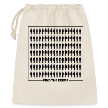 Find the error - Gift Bag 40 x 50 cm - nature - Front