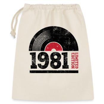 Vintage 1981 - Gift Bag 40 x 50 cm - nature - Front