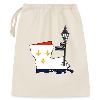 Carte cool de la Nouvelle-Orléans Mardi Gras USA - Sac cadeau 40 x 50 cm - nature - Devant
