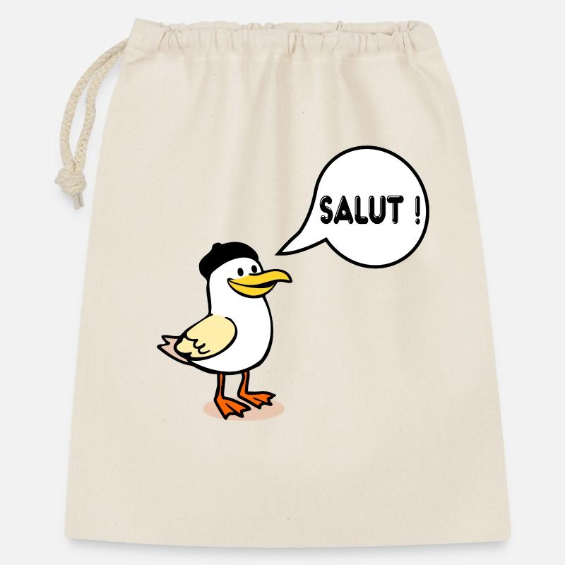 Seagull Beret Hi - Gift Bag 40 x 50 cm - nature