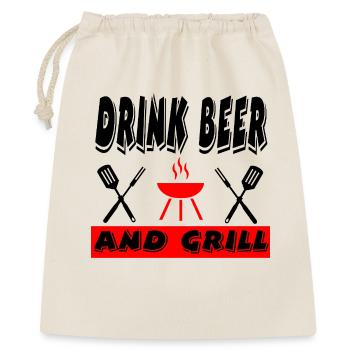 Griller - Sac cadeau 40 x 50 cm - nature - Devant