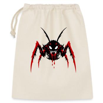Dämonisches Insektenmonster - Geschenkbeutel aus Baumwolle (40 x 50 cm) - Natur - Vorne