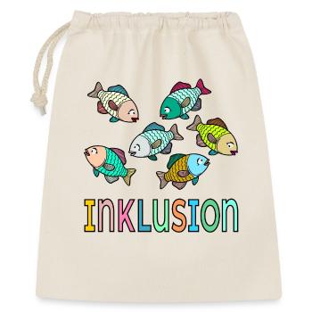 Inclusion Attitude Pisces - Gift Bag 40 x 50 cm - nature - Front