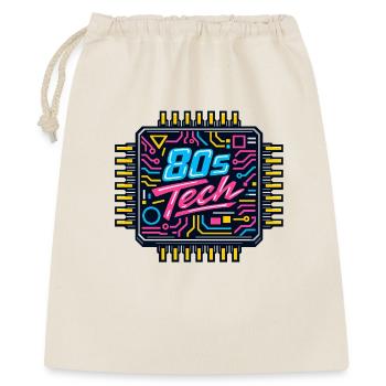 80s Tech Neon Chip - Gift Bag 40 x 50 cm - nature - Front
