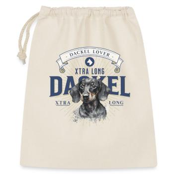 Dachshund lover - Gift Bag 40 x 50 cm - nature - Front
