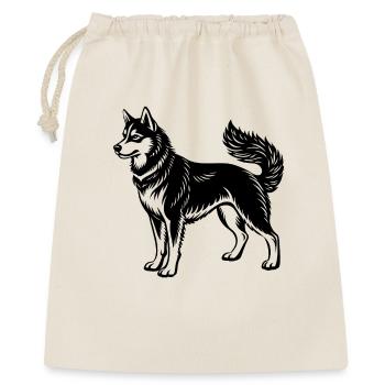 Husky - Gift Bag 40 x 50 cm - nature - Front