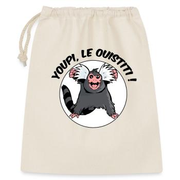 Youpi, le ouistiti ! - Sac cadeau 40 x 50 cm - nature - Devant