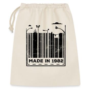 1982 44th Birthday - Gift Bag 40 x 50 cm - nature - Front