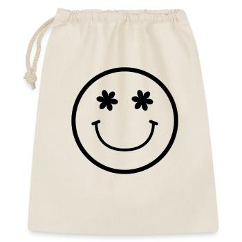 Smiley face - Gift Bag 40 x 50 cm - nature - Front