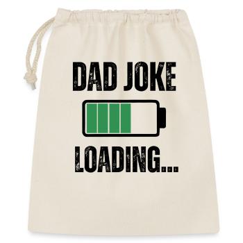 BLAGUE DE PAPA - Sac cadeau 40 x 50 cm - nature - Devant