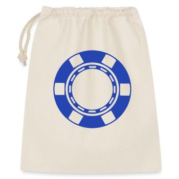 Casino coin - Gift Bag 40 x 50 cm - nature - Front