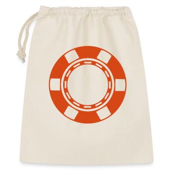 Casino coin - Gift Bag 40 x 50 cm - nature - Front