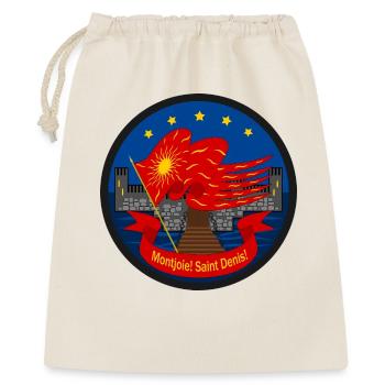 Oriflamme rouge: Drapeau et Forteresse - Sac cadeau 40 x 50 cm - nature - Devant