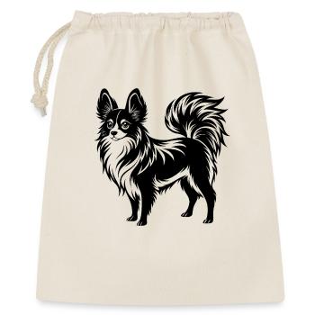 Dog Bow Tie - Gift Bag 40 x 50 cm - nature - Front