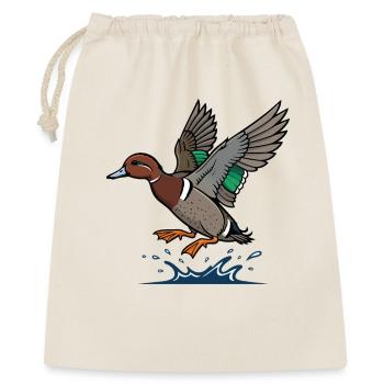 Canard Colvert En Vol Nature Sauvage Étang - Sac cadeau 40 x 50 cm - nature - Devant