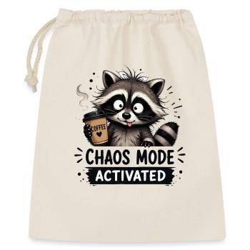 Mode Chaos activé - Sac cadeau 40 x 50 cm - nature - Devant