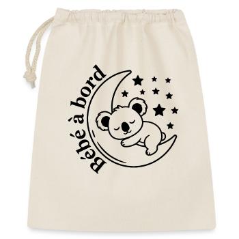 Baby Koala Car Sticker on Board - Gift Bag 40 x 50 cm - nature - Front