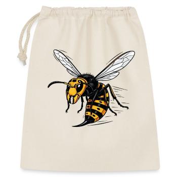 Riesenhornisse Gefahr Stich Riesenhornisse Schwarz - Geschenkbeutel aus Baumwolle (40 x 50 cm) - Natur - Vorne