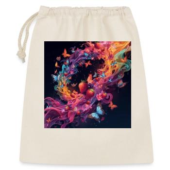 Colorful berries and butterflies - Gift Bag 40 x 50 cm - nature - Front