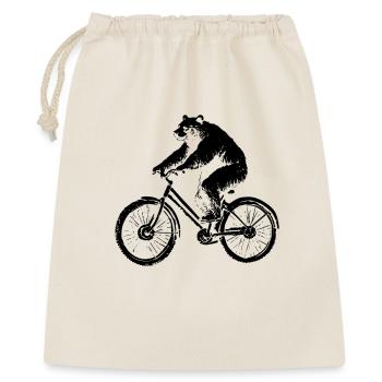 Bicycle Bear - Sac cadeau 40 x 50 cm - nature - Devant