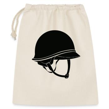 Army Helmet - Gift Bag 40 x 50 cm - nature - Front