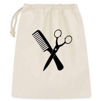 Crossed Scissors - Gift Bag 40 x 50 cm - nature - Front