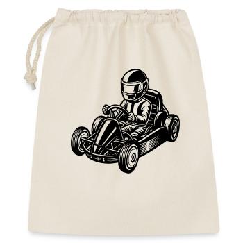 Go kart - Gift Bag 40 x 50 cm - nature - Front