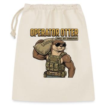 Operator Otter - Gift Bag 40 x 50 cm - nature - Front