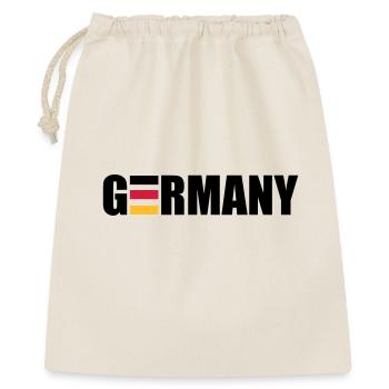 Germany | Deutschland | Flag | Flagge - Gift Bag 40 x 50 cm - nature - Front