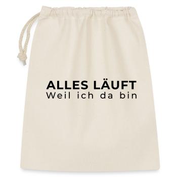 Alles läuft – IT Administrator - Geschenkbeutel aus Baumwolle (40 x 50 cm) - Natur - Vorne
