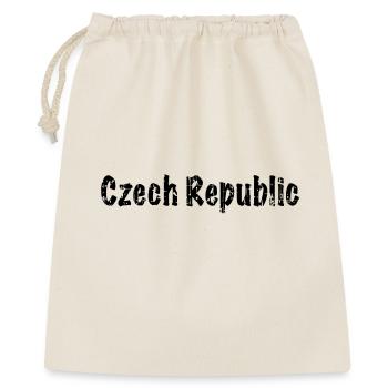 Czech Republic - Geschenkbeutel aus Baumwolle (40 x 50 cm) - Natur - Vorne