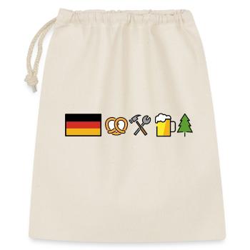 Germany Design - Gift Bag 40 x 50 cm - nature - Front