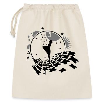 Les filles de Sterntal avec des étoiles - Sac cadeau 40 x 50 cm - nature - Devant