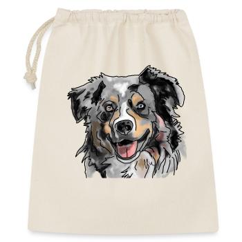 Australian Shepherd - Gift Bag 40 x 50 cm - nature - Front
