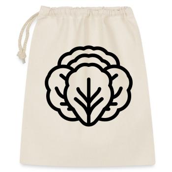 Kohl - Geschenkbeutel aus Baumwolle (40 x 50 cm) - Natur - Vorne