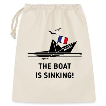 The Boat Is Sinking! (France / POS) - Gift Bag 40 x 50 cm - nature - Front