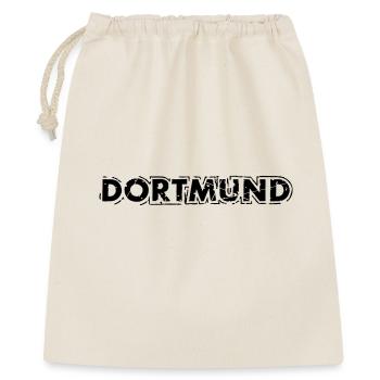 Dortmund - Geschenkbeutel aus Baumwolle (40 x 50 cm) - Natur - Vorne