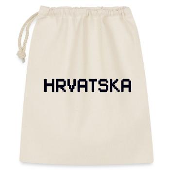 HRVATSKA Croatie Couronne - Sac cadeau 40 x 50 cm - nature - Devant