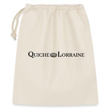 QUICHE LORRAINE (cooking) - Gift Bag 40 x 50 cm - nature - Front