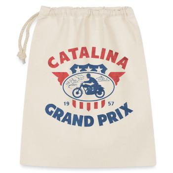 Catalina Grand Prix Vintage Moto - Geschenkbeutel aus Baumwolle (40 x 50 cm) - Natur - Vorne