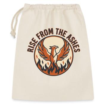 The Eternal Phoenix: Rebirth through Courage - Gift Bag 40 x 50 cm - nature - Front
